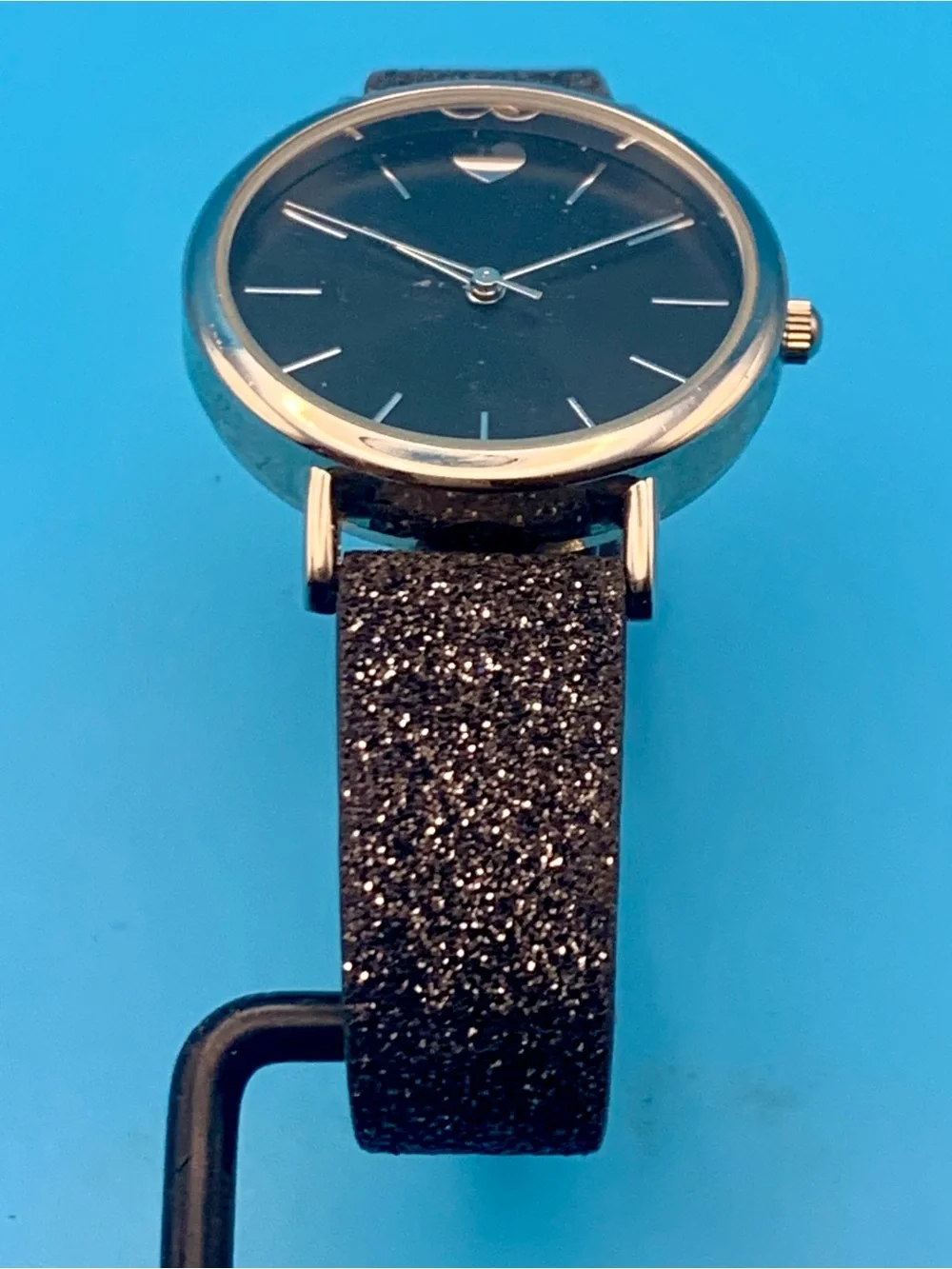 CLAIRE’S Women’s Fashion Quartz Wristwatch Faux Leather Working New Battery
